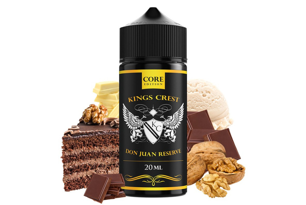 AROMA DON JUAN RESERVE 20ML/120ML (LONGFILL) - KINGS CREST CORE EDITION AROMA DON JUAN RESERVE 20ML/120ML (LONGFILL) - KINGS CREST CORE EDITION