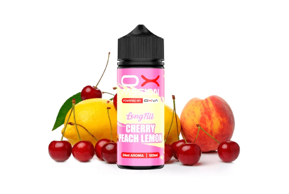 AROMA CHERRY PEACH LEMON 24ML/120ML (LONGFILL) - OX PASSION AROMA CHERRY PEACH LEMON 24ML/120ML (LONGFILL) - OX PASSION