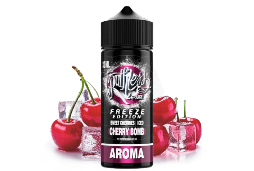 AROMA CHERRY BOMB ICED 30ML/120ML (LONGFILL) - RUTHLESS