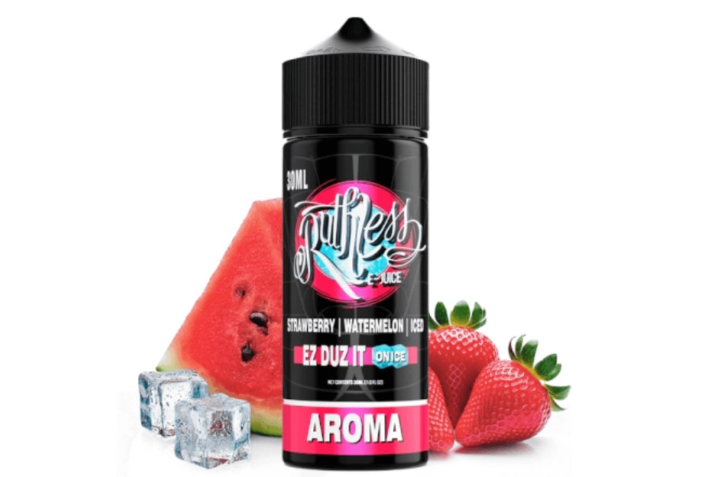 AROMA EZ DUZ IT ICED 30ML/120ML (LONGFILL) - RUTHLESS