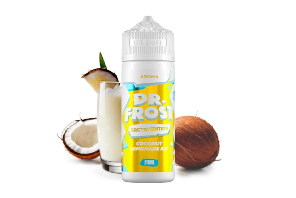 AROMA COCONUT LEMONADE ICE 24ML/120ML (LONGFILL) - DR. FROST
