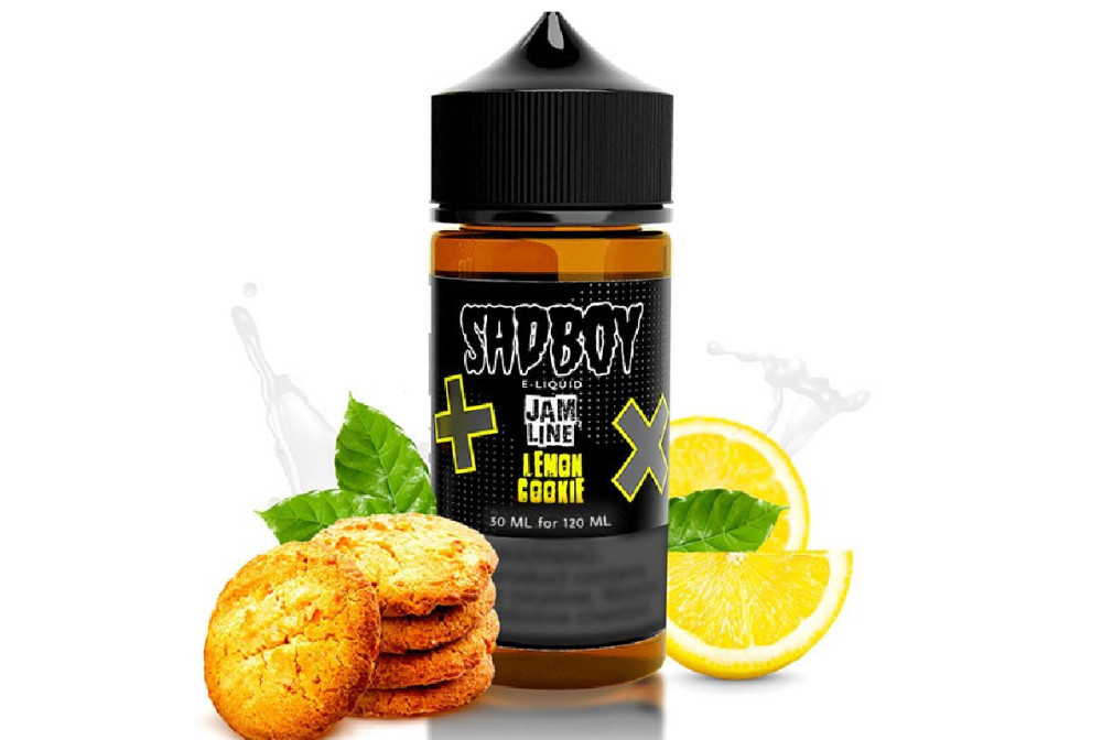 AROMA LEMON COOKIE 30ML/120ML (LONGFILL) - SADBOY