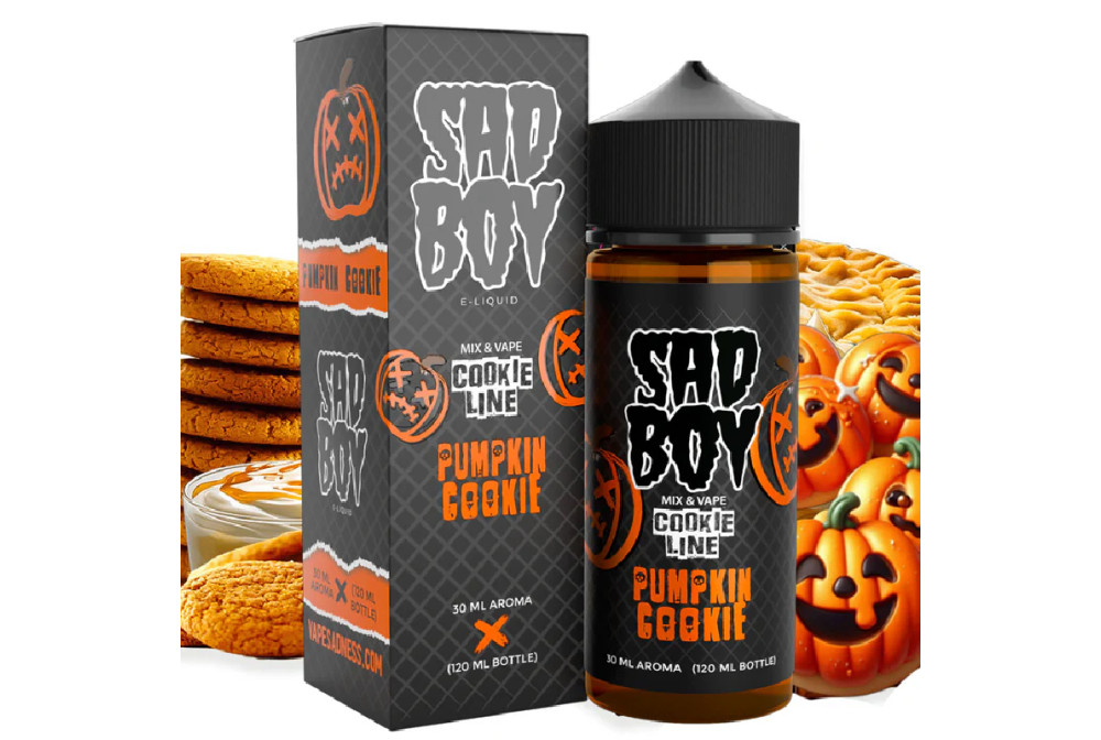 AROMA PUMPKIN COOKIE 30ML/120ML (LONGFILL) - SADBOY