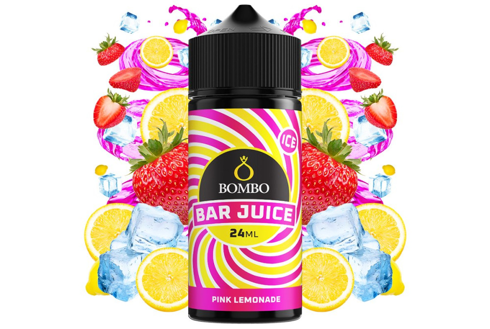 AROMA PINK LEMONADE ICE 24ML/120ML (LONGFILL) - BOMBO BAR JUICE AROMA PINK LEMONADE ICE 24ML/120ML (LONGFILL) - BOMBO BAR JUICE