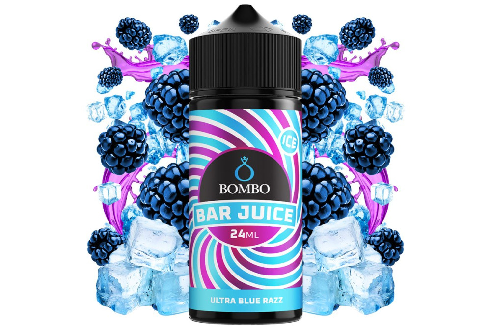 AROMA ULTRA BLUE RAZZ ICE 24ML/120ML (LONGFILL) - BOMBO BAR JUICE AROMA ULTRA BLUE RAZZ ICE 24ML/120ML (LONGFILL) - BOMBO BAR JUICE