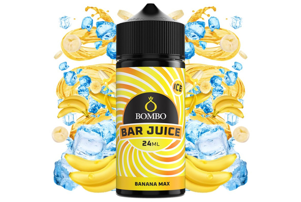 AROMA BANANA MAX ICE 24ML/120ML (LONGFILL) - BOMBO BAR JUICE