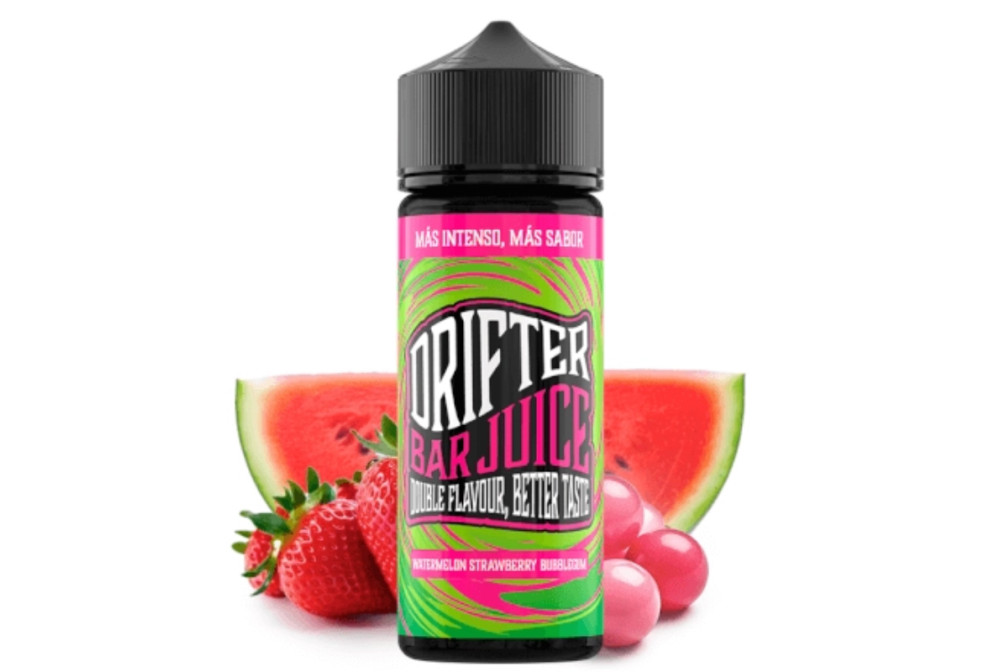 AROMA WATERMELON STRAWBERRY BUBBLEGUM 24ML/120ML (LONGFILL) - DRIFTER