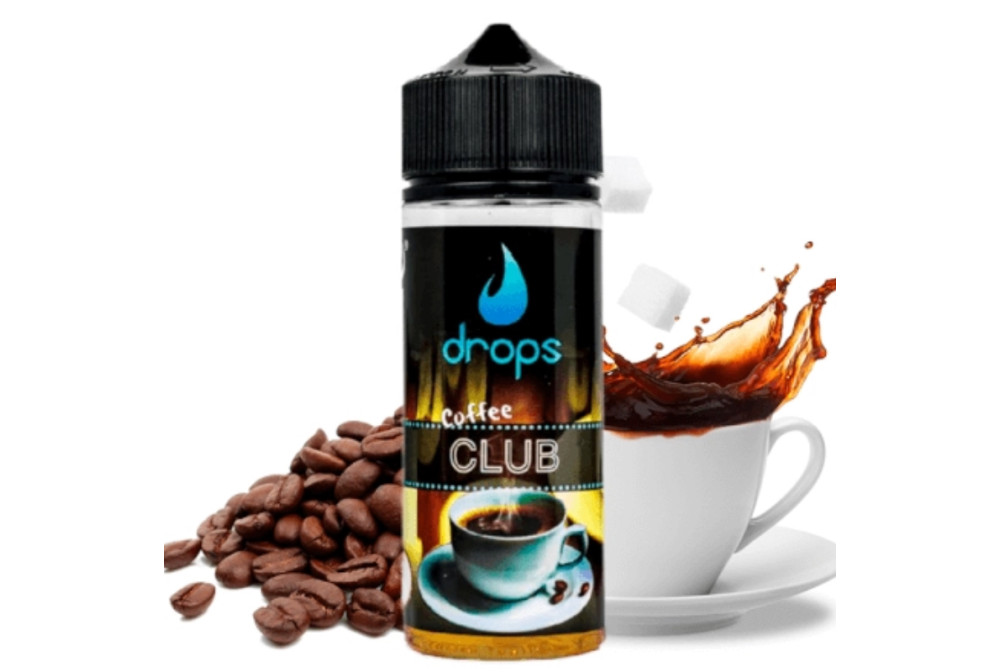AROMA COFFEE CLUB 40ML (LONGFILL) - DROPS