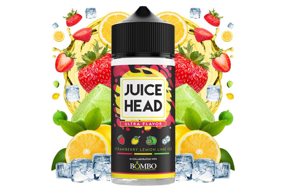 AROMA STRAWBERRY LEMON LIME ICE 24ML/120ML (LONGFILL) - JUICE HEAD AROMA STRAWBERRY LEMON LIME ICE 24ML/120ML (LONGFILL) - JUICE HEAD