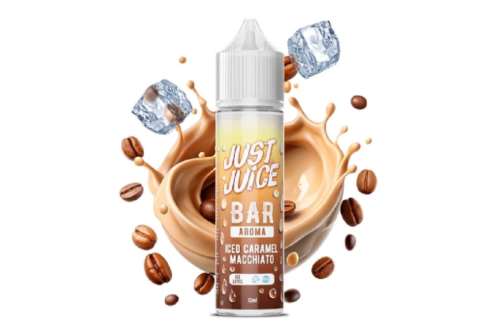 AROMA ICED CARAMEL MACCHIATO 12ML/60ML (LONGFILL) - JUST JUICE