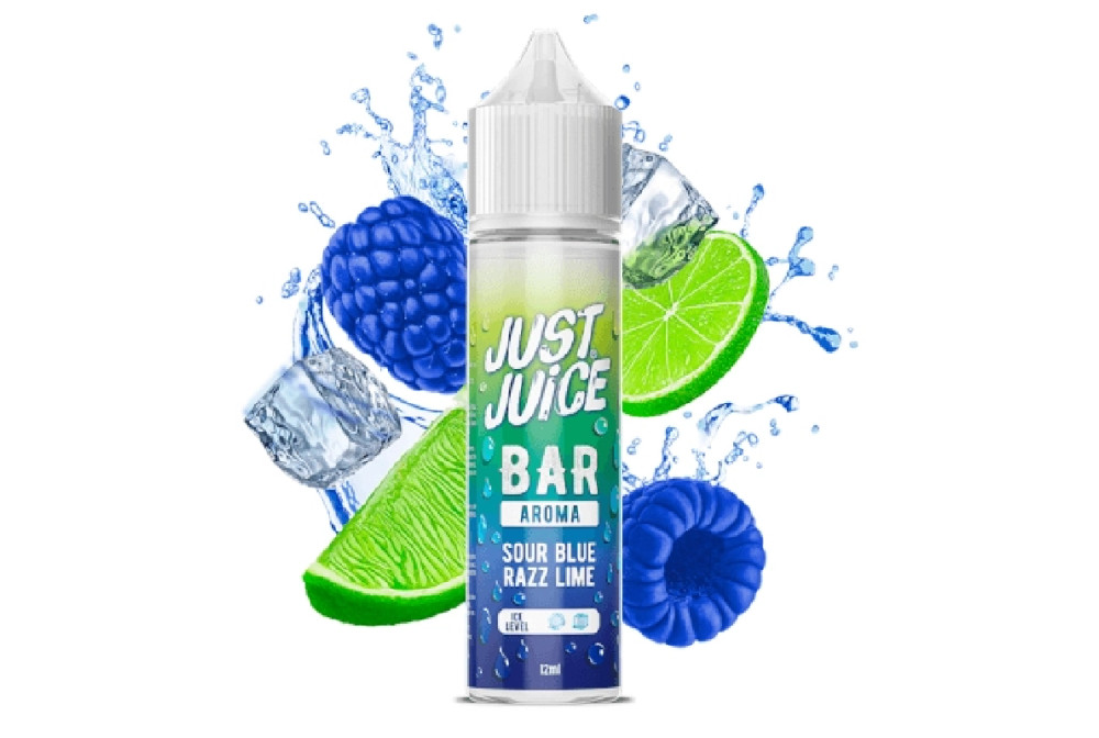 AROMA SOUR BLUE RAZZ LIME 12ML/60ML (LONGFILL) - JUST JUICE BAR AROMA SOUR BLUE RAZZ LIME 12ML/60ML (LONGFILL) - JUST JUICE BAR