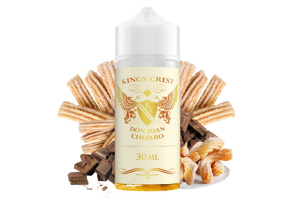 AROMA DON JUAN CHURRO 30ML/120ML (LONGFILL) - KINGS CREST