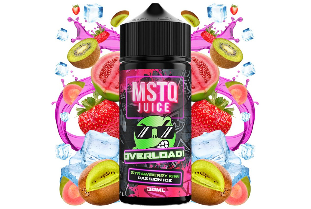 AROMA STRAWBERRY KIWI PASSION ICE 30ML/120ML (LONGFILL) - MSTQ JUICE AROMA STRAWBERRY KIWI PASSION ICE 30ML/120ML (LONGFILL) - MSTQ JUICE