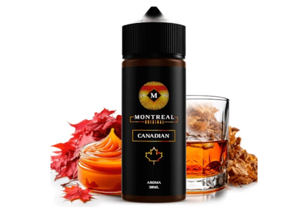 AROMA CANADIAN 30ML/120ML (LONGFILL) - MONTREAL ORIGINAL AROMA CANADIAN 30ML/120ML (LONGFILL) - MONTREAL ORIGINAL