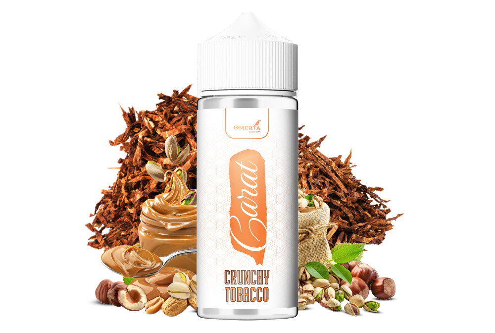 AROMA CRUNCHY TOBACCO 20ML/120ML (LONGFILL) - OMERTA LIQUIDS