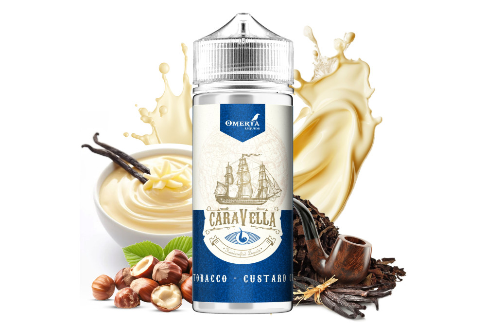 AROMA PIPE TOBACCO CUSTARD CREAM 30ML/120ML (LONGFILL) - OMERTA LIQUIDS AROMA PIPE TOBACCO CUSTARD CREAM 30ML/120ML (LONGFILL) - OMERTA LIQUIDS