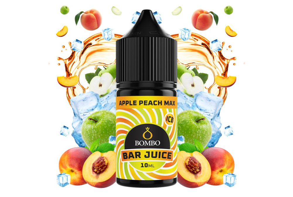 AROMA APPLE PEACH MAX 10ML/30ML (LONGFILL) - BOMBO BAR JUICE