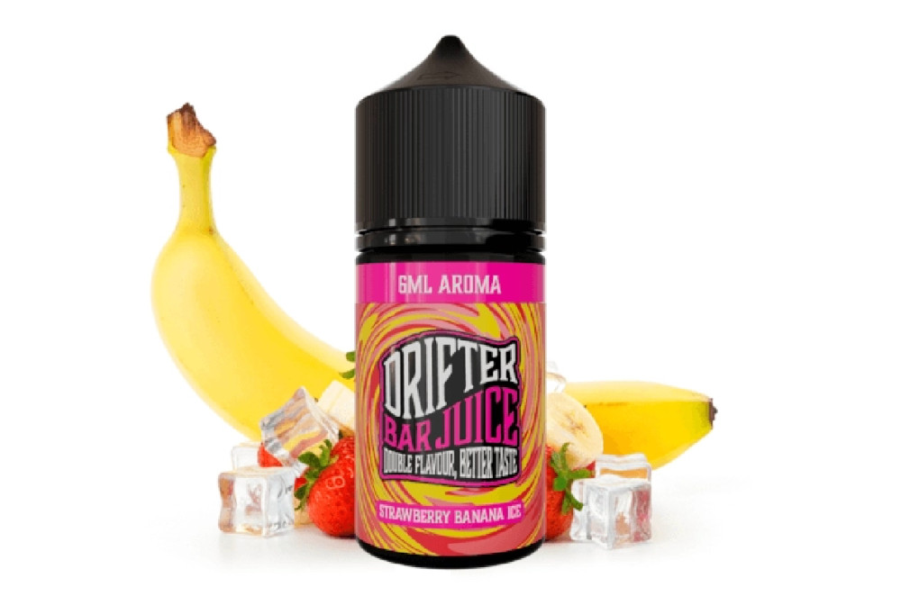 AROMA STRAWBERRY BANANA ICE 6ML/30ML (LONGFILL) - DRIFTER