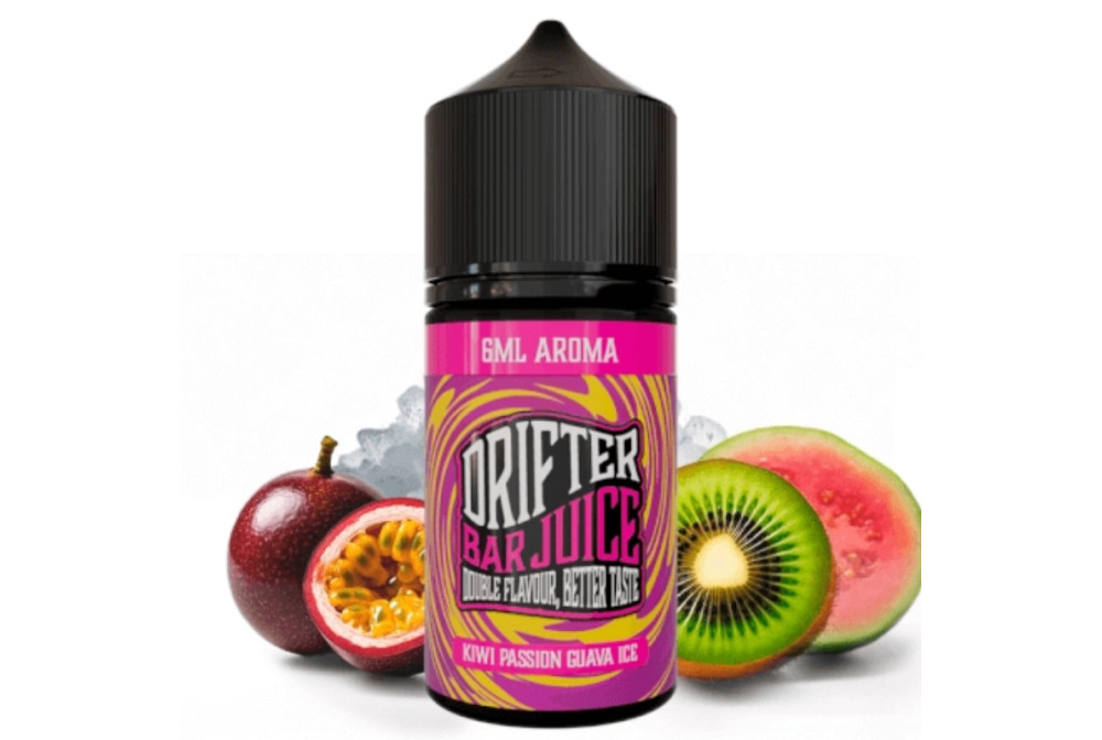 AROMA KIWI PASSION GUAVA ICE 6ML/30ML (LONGFILL) - DRIFTER