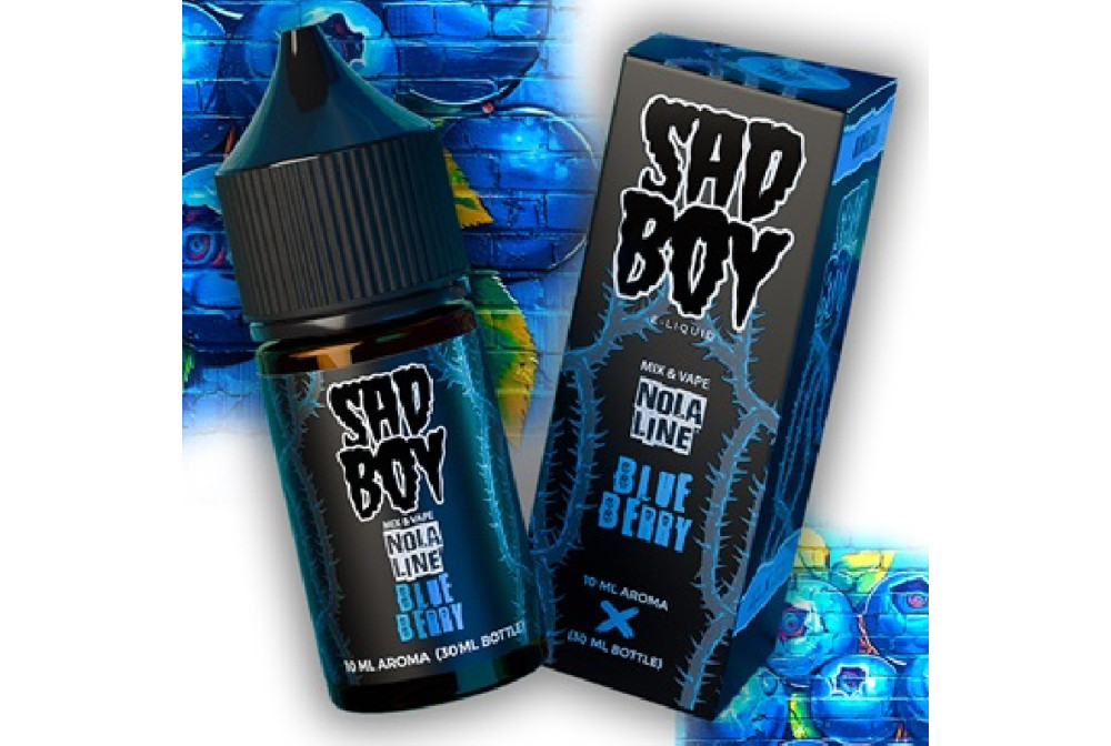 AROMA BLUEBERRY NOLA 10ML/30ML (LONGFILL) - SADBOY
