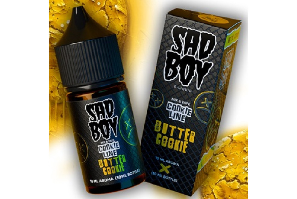 AROMA BUTTER COOKIE 10ML/30ML (LONGFILL) - SADBOY