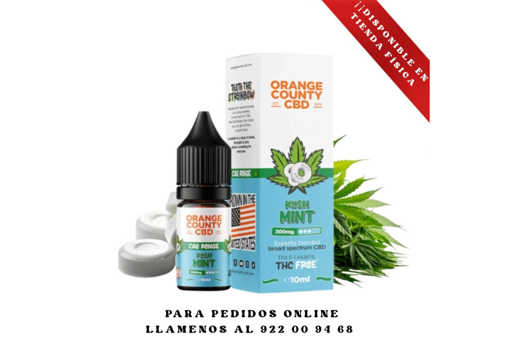 KUSH MINT 300MG CBD 10ML - ORANGE COUNTY