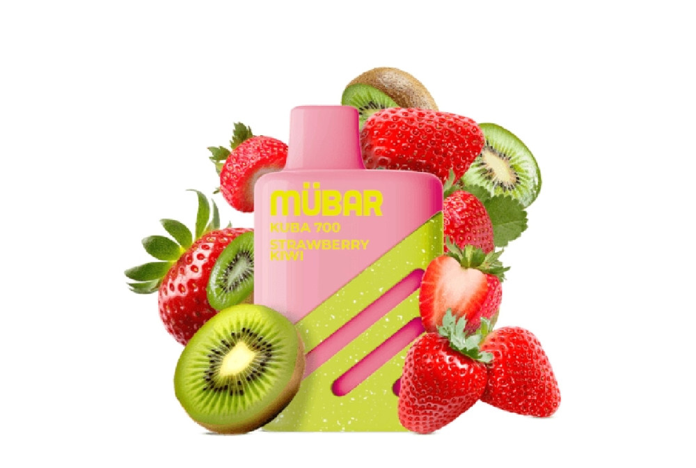 POD DESECHABLE STRAWBERRY KIWI - MUBAR KUBA 700