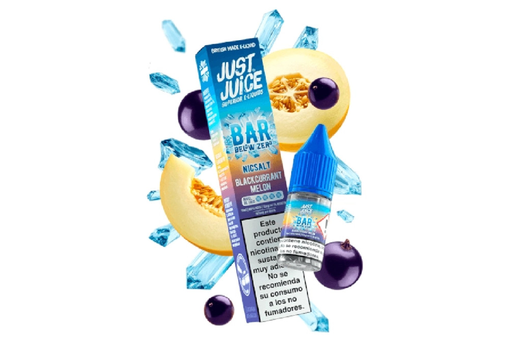 BLACKCURRANT MELON 10MG 10ML SALT - JUST JUICE BAR