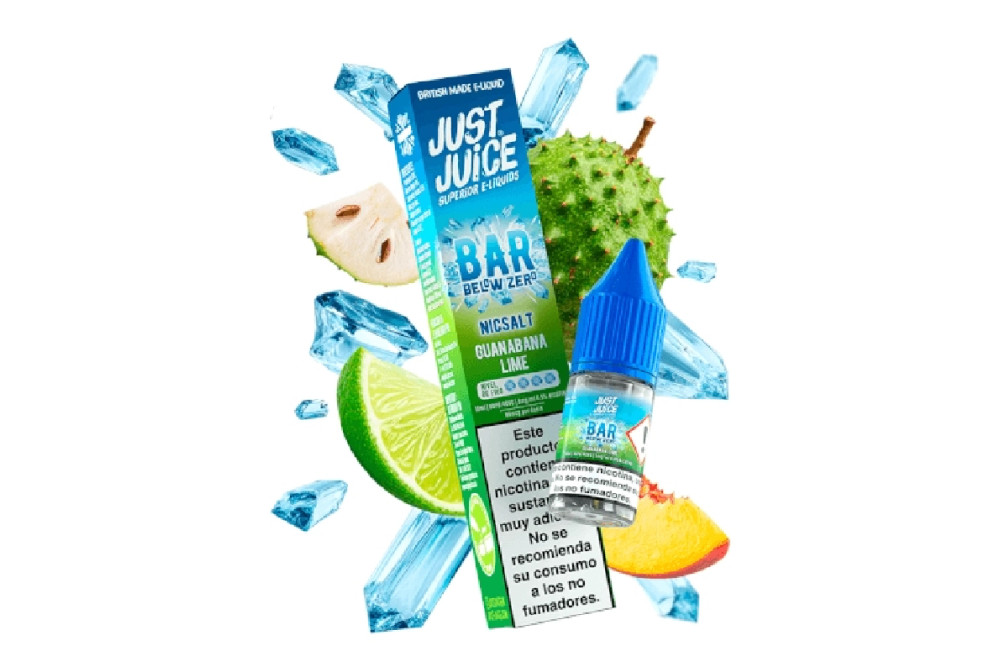 GUANABANA LIME 20MG 10ML SALT - JUST JUICE BAR
