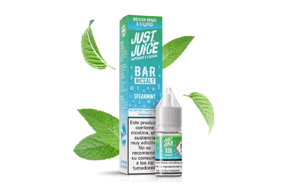 SPEARMINT 20MG 10ML SALT - JUST JUICE BAR SPEARMINT 20MG 10ML SALT - JUST JUICE BAR
