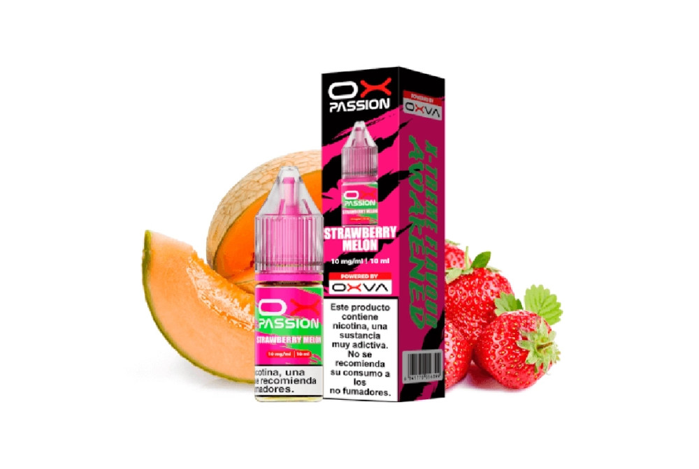 STRAWBERRY MELON 10MG 10ML SALT - OX PASSION