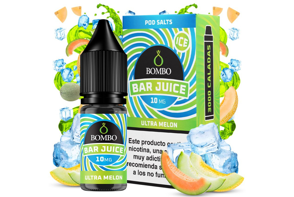 ULTRA MELON 20MG 10ML SALT - BOMBO BAR JUICE