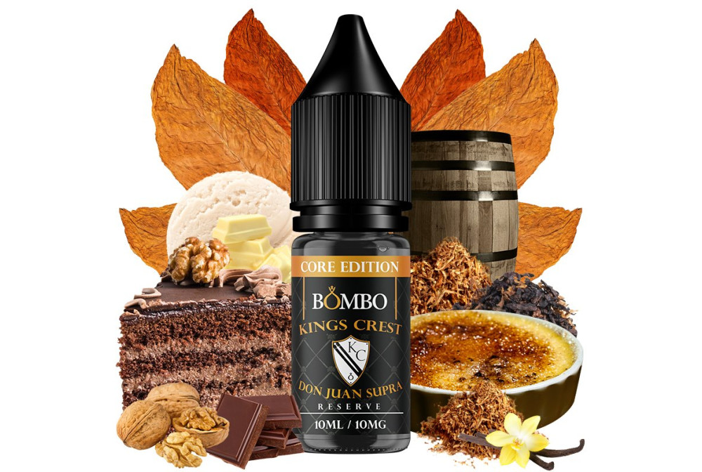 DON JUAN SUPRA 10MG 10ML SALT - KING CREST CORE EDITION DON JUAN SUPRA 10MG 10ML SALT - KING CREST CORE EDITION