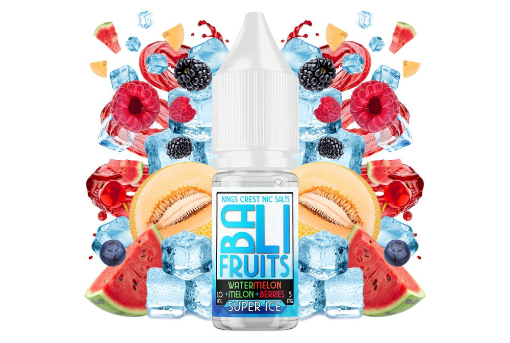 WMB SUPER ICE 10MG 10ML SALT - BALI FRUITS