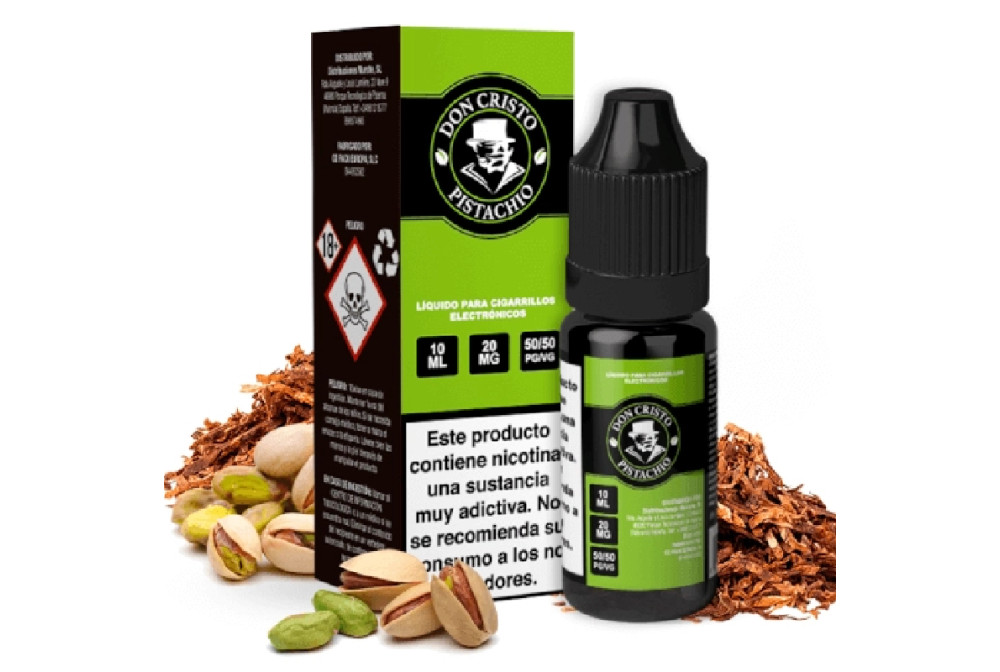 DON CRISTO PISTACHIO 10MG 10ML SALT - DON CRISTO DON CRISTO PISTACHIO 10MG 10ML SALT - DON CRISTO