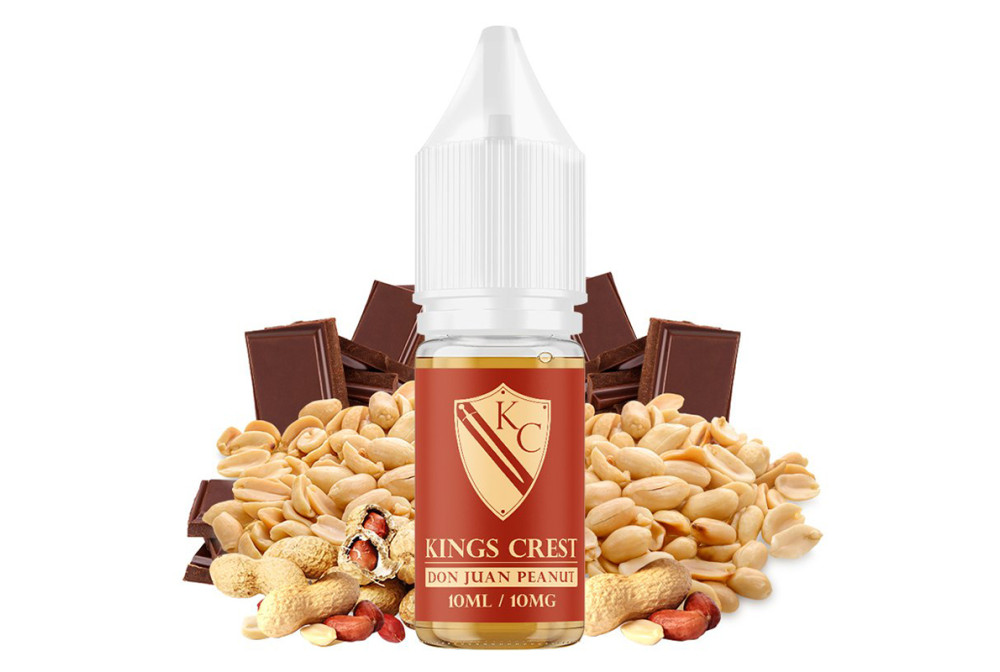 DON JUAN PEANUT 20MG 10ML SALT - KINGS CREST DON JUAN PEANUT 20MG 10ML SALT - KINGS CREST
