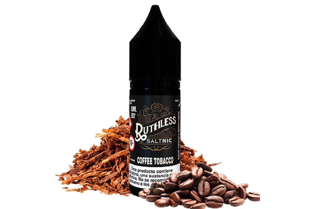 COFFEE TOBACCO 10MG 10ML SALT - RUTHLESS