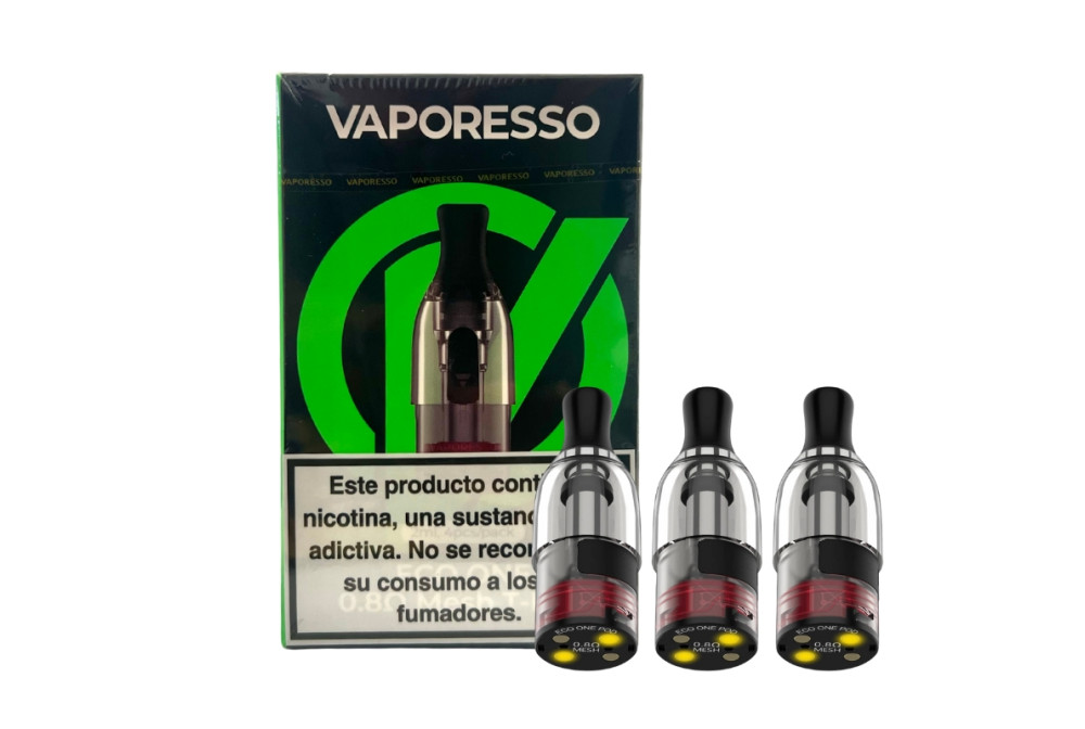 CARTUCHOS ECO ONE 0.8OHM MESH T-POD - VAPORESSO
